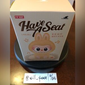 New Pop Mart - The Monsters - Have A Seat Sealed Blind Box - Labubu